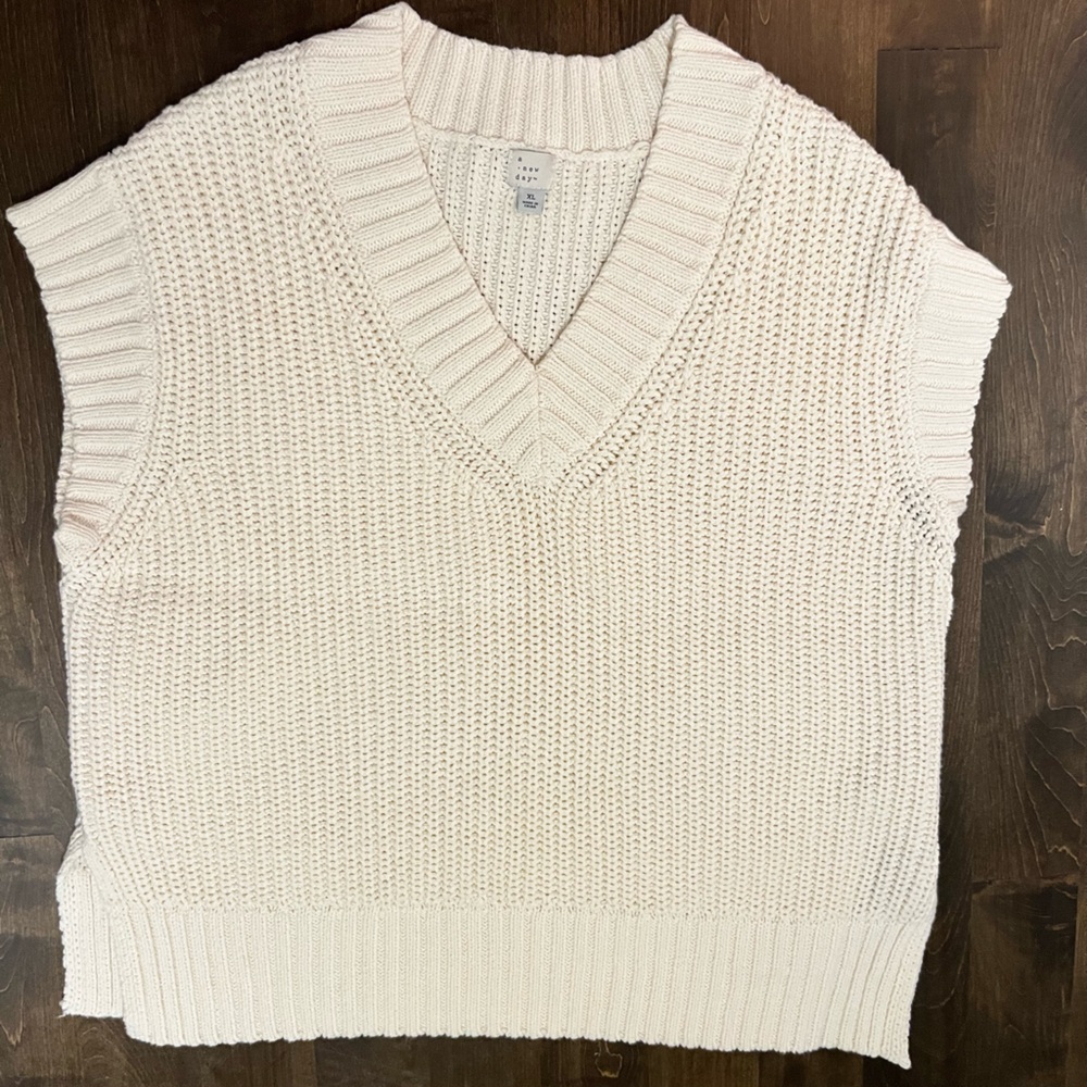 A New Day Knit sweater vest